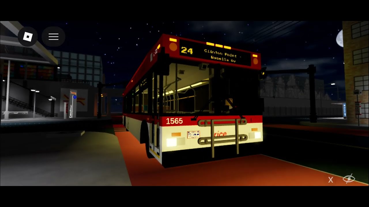 New flyer C40LF route 24 (winter)