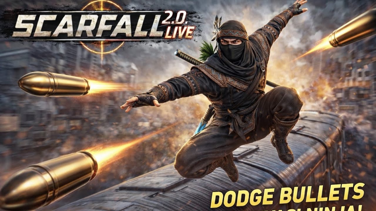 SCARFALL 2.0 LIVE 🔥 1vSquad Domination as Adivasi Ninja!