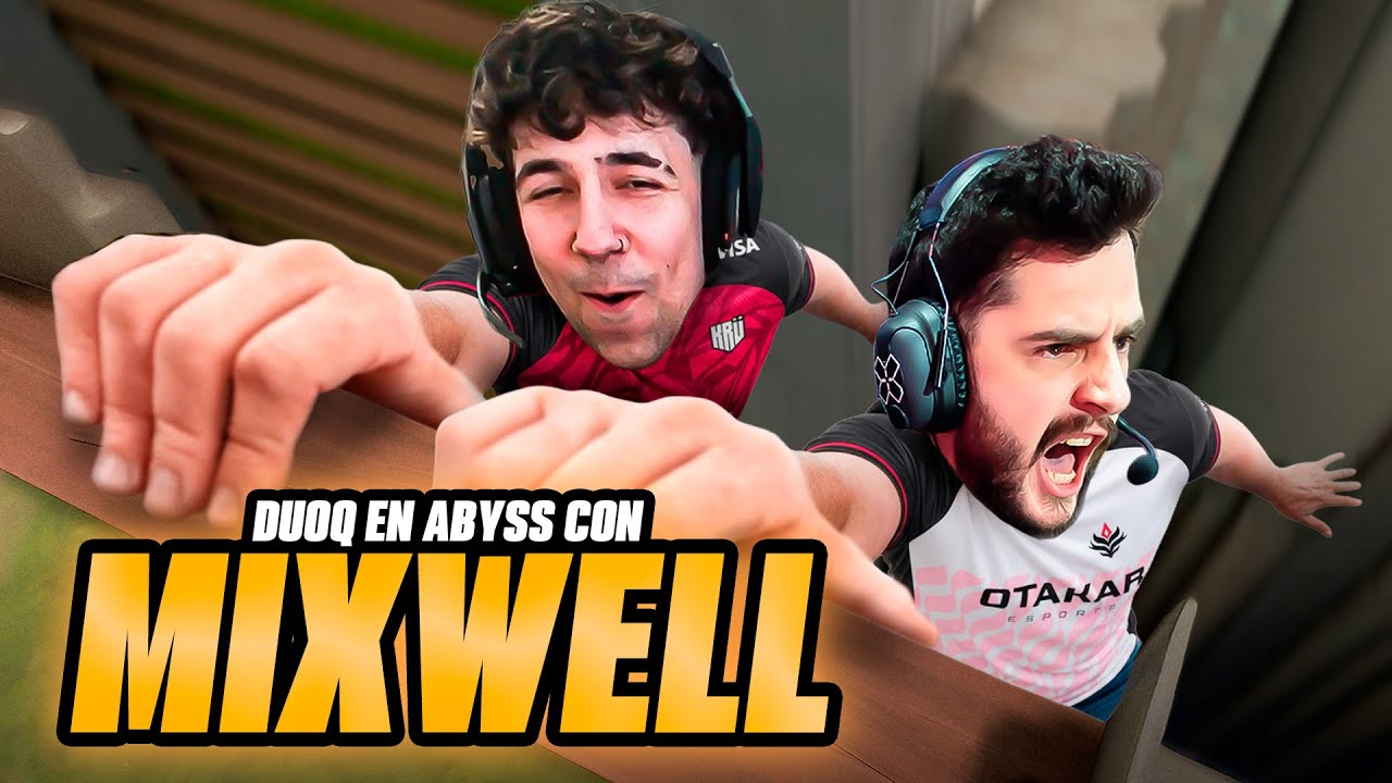 MIXWELL Y BORJA JUGANDO UNA RANKED EN ABYSS  - KRÜ b0rjacs