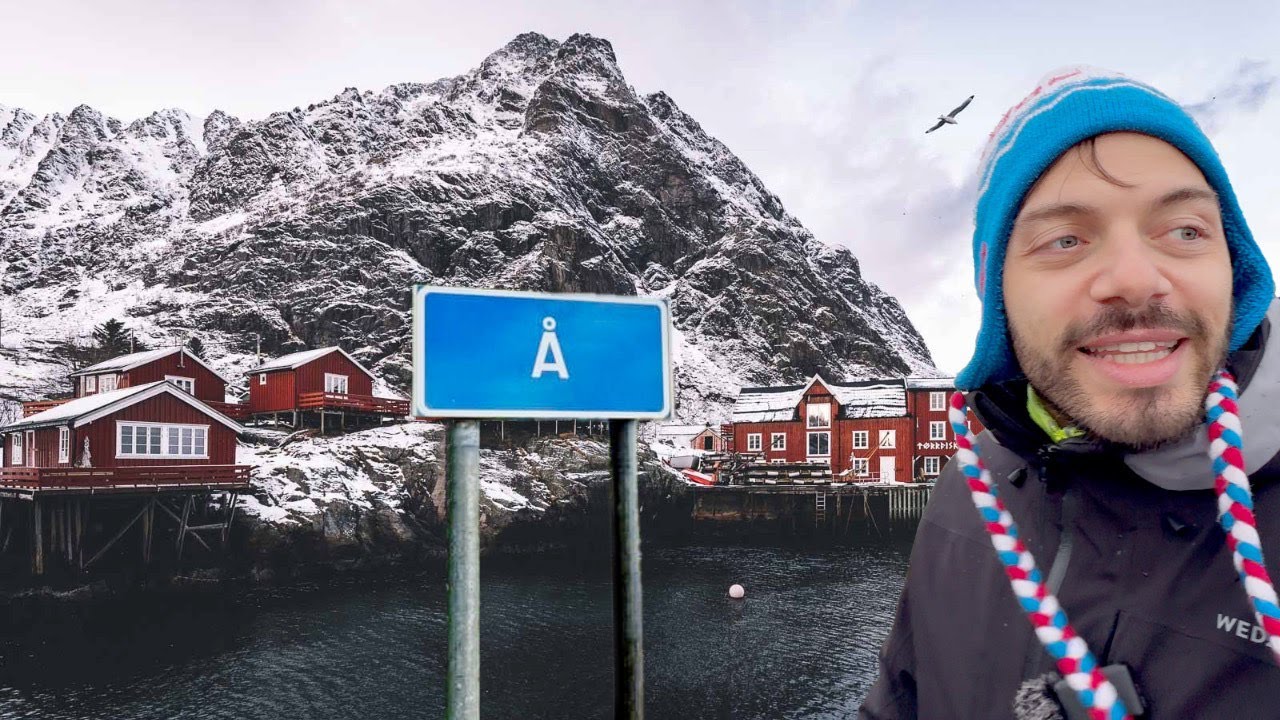 NEL PAESE CON IL NOME PIÙ CORTO DEL MONDO: Å alle ISOLE LOFOTEN Norvegia Ep. 2 Drone