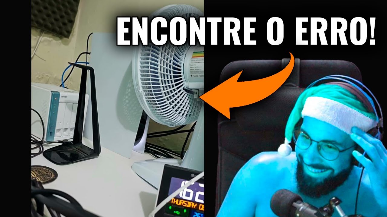 SMZINHO QUASE QUEIMOU O PLAYSTATION 5