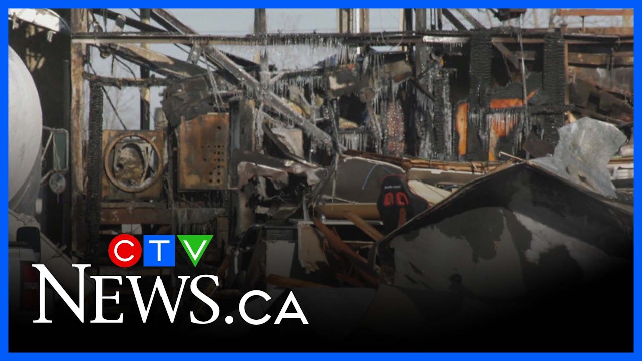 Fire at Windsor Ont. concrete supplier could have environmental impacts