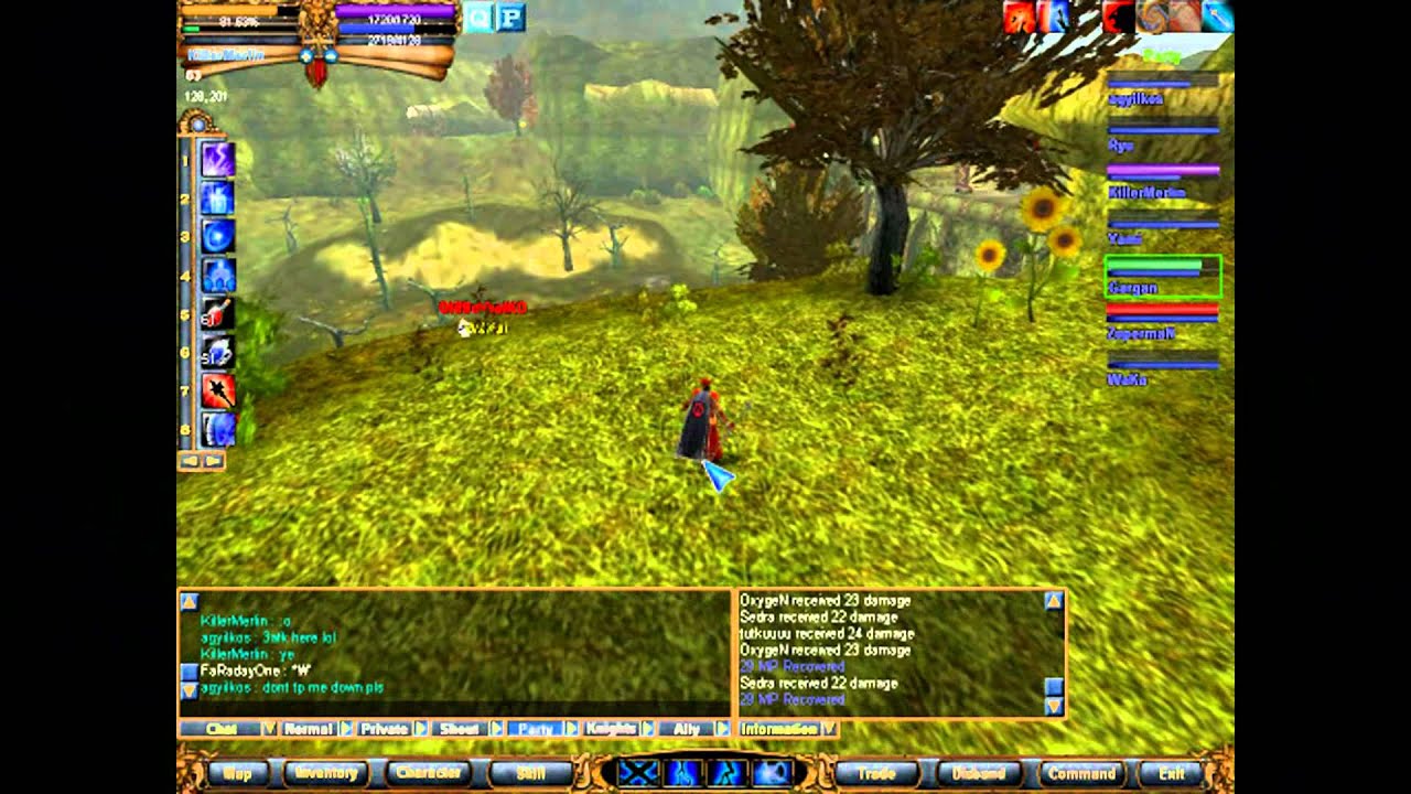 Knight online BDW PK!!1... busting afkers