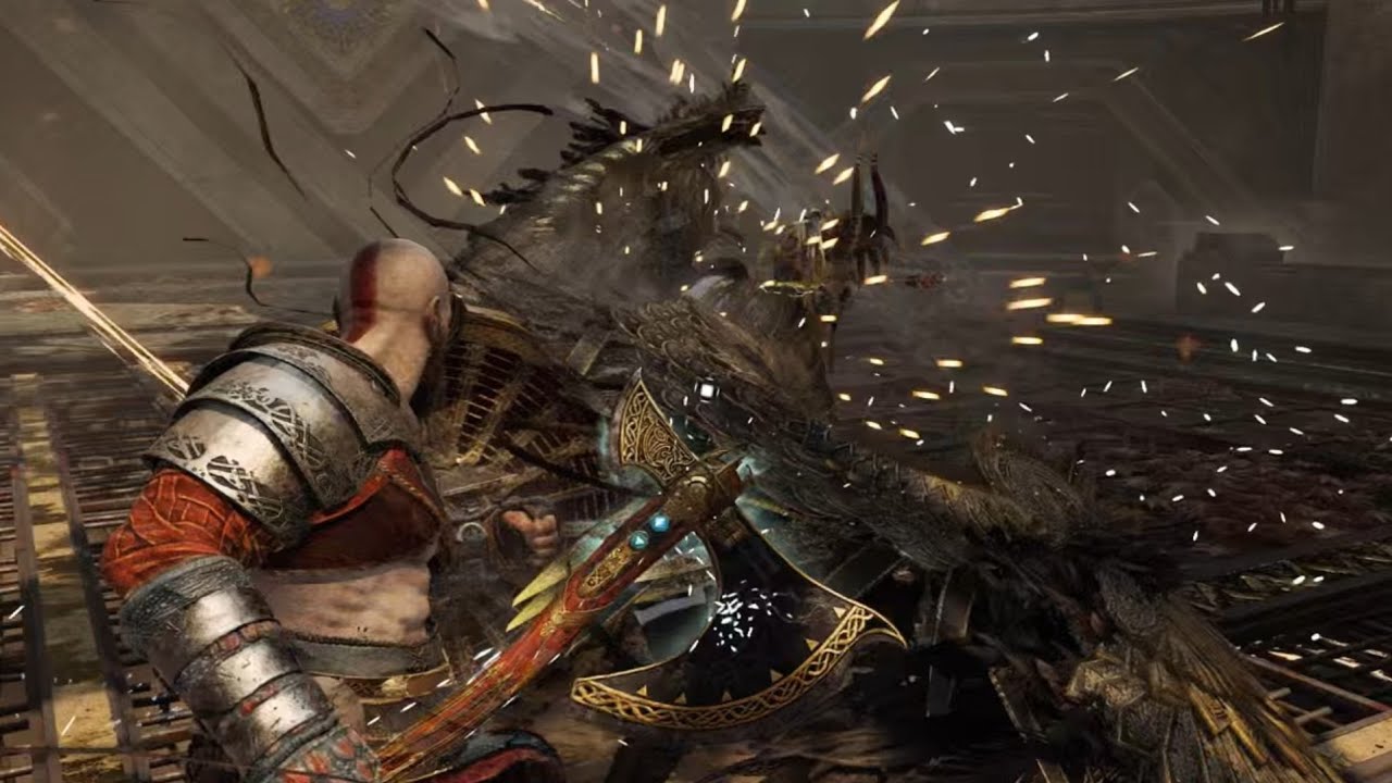 Kratos vs Gunnr - God Of War - PS5