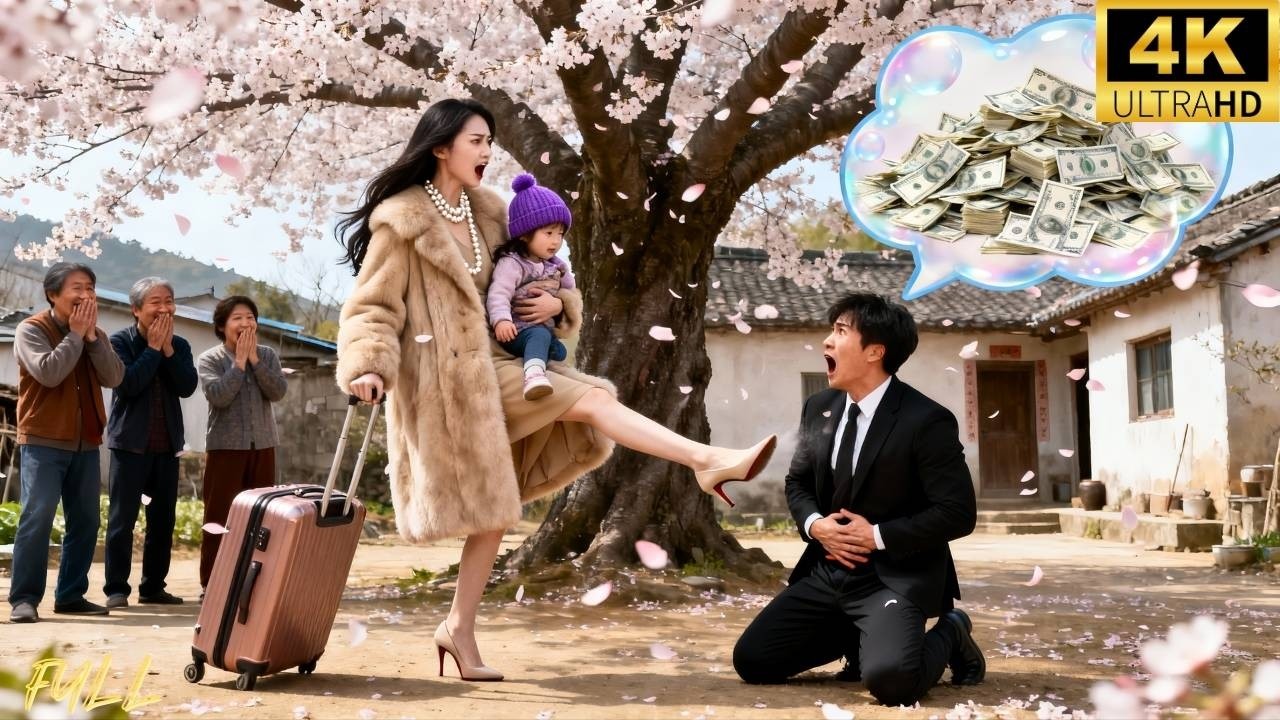 🔥Jian Hua fails in city! Parents force her to marry old man, she flees to Taoyuan Village!