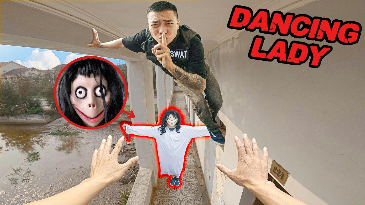 SERBIAN DANCING LADY VS POLICE  | ESCAPING DEATH | HORROR STORY | HORROR PARKOUR POV
