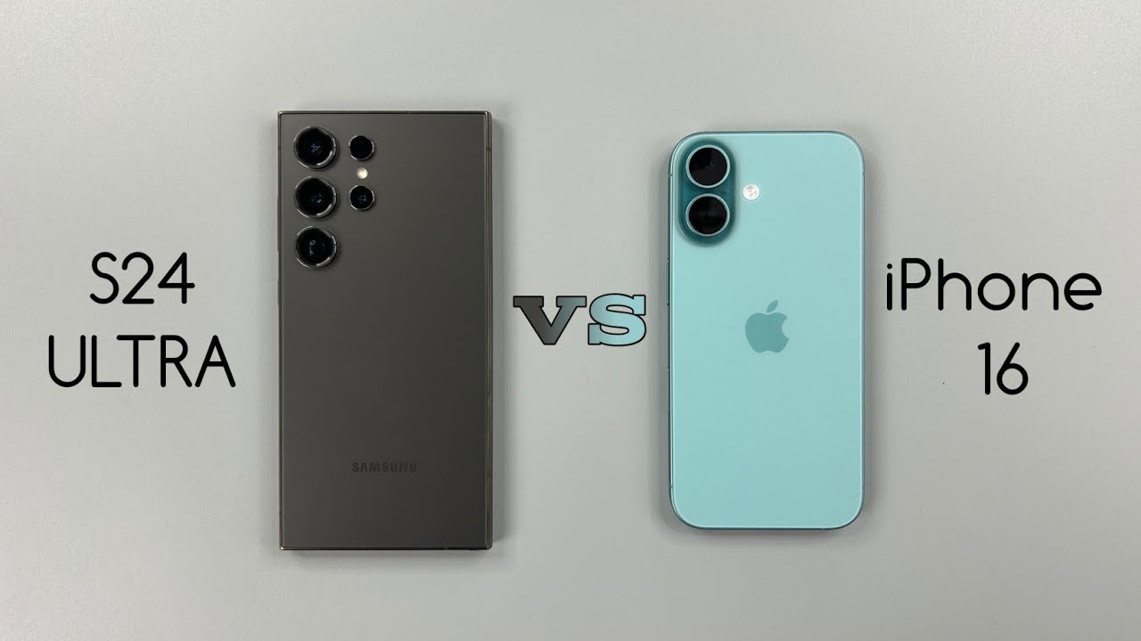 Samsung S24 Ultra vs iPhone 16 Speed Test & Camera Comparison