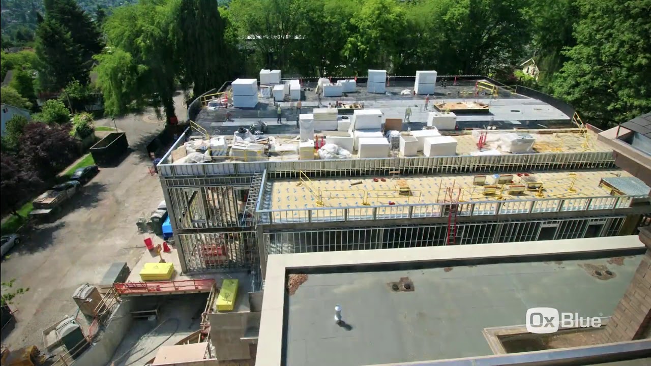 Holy Names Academy Athletic Complex and Underground Parking Garage Time Lapse