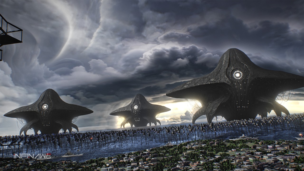 War of the Worlds - Arrival: The Martian Tripods Rumbling