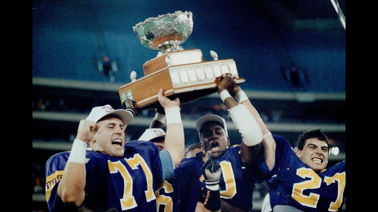1991 Vanier Cup - Wilfred Laurier Golden Hawks vs Mount Allison Mounties