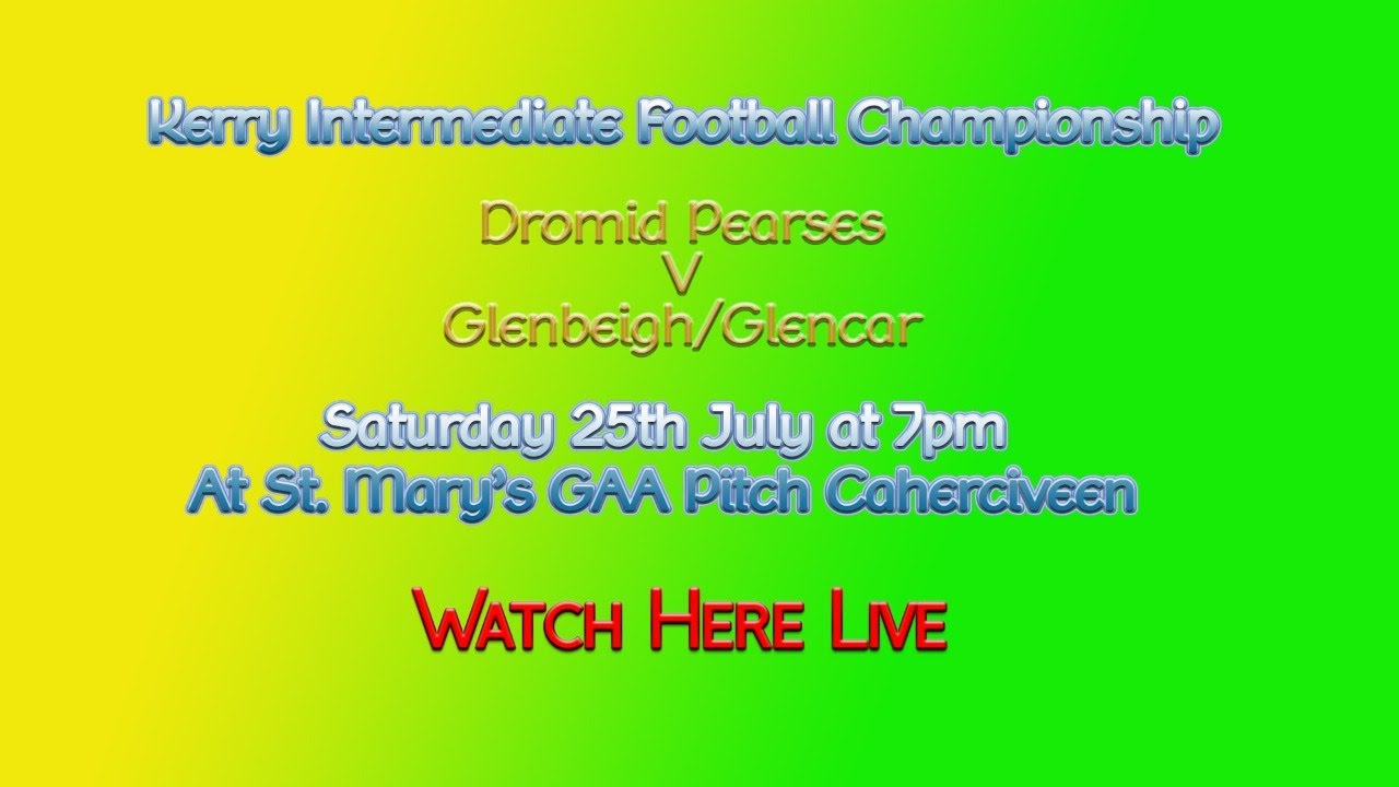 Dromid Pearses V Glenbeigh/Glencar