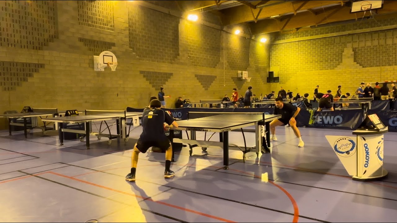 Tournoi Noisy 2024 : 1/8ème de finale du tableau TS face à Hugo Dubreuil N499 (2311 pts)