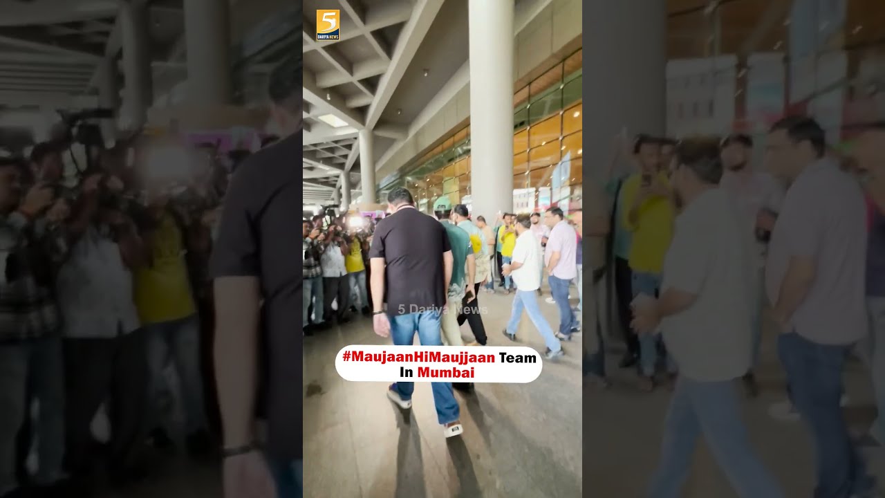 #MaujaanHiMaujjaan Team Reached Mumbai For Trailer Launch - 5 Dariya News