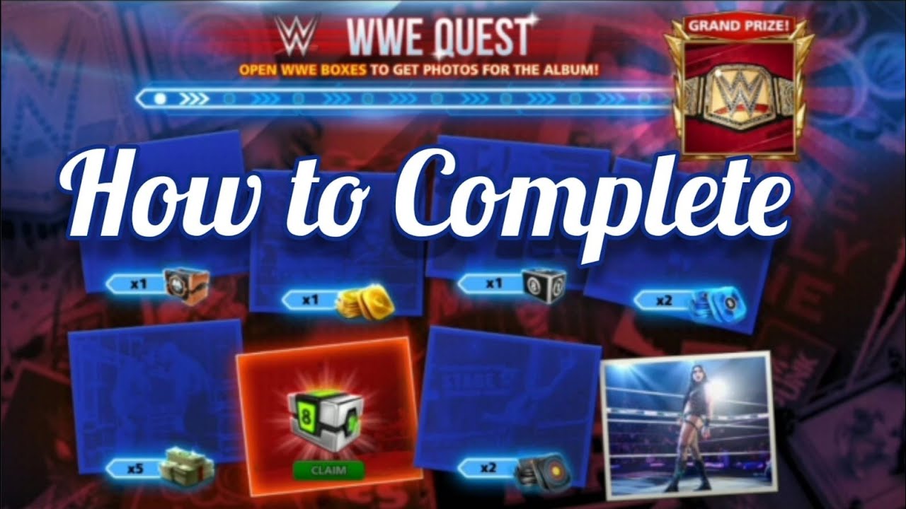 How to Complete WWE Quest in 8 Ball Pool