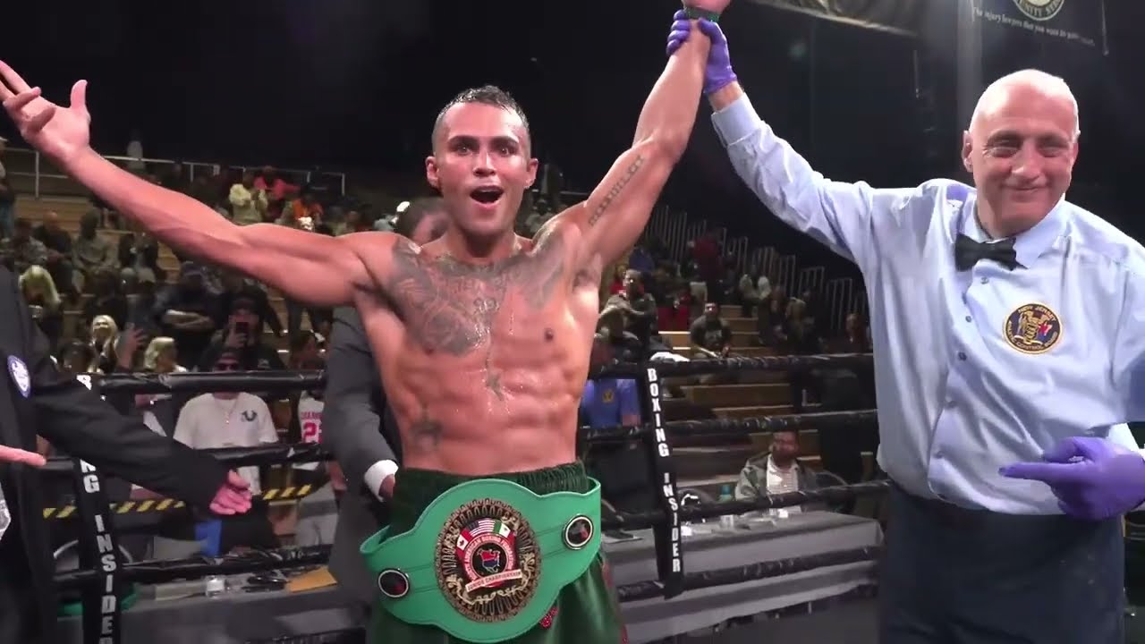 Justin Figueroa Wins NABF Title at Boxing Insider at Tropicana Atlantic City
