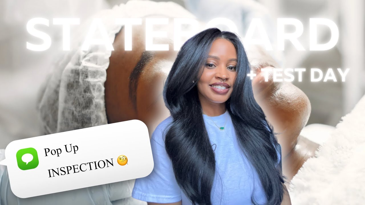 State Board Popped Up On Me | Esthetician State Board Inspection Advice 😱