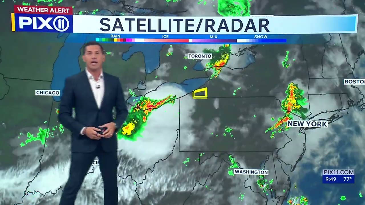 Flash flooding possible in parts of NY, NJ