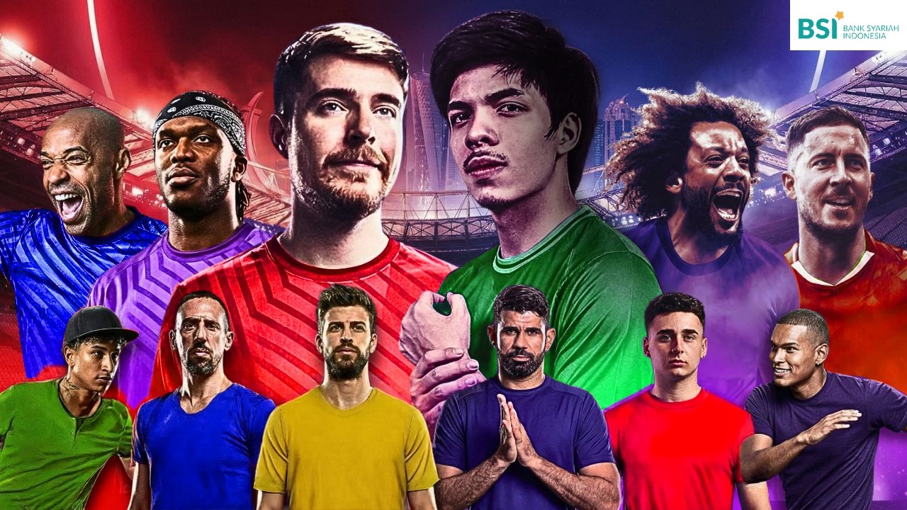 SEPERTI MIMPI, MR BEAST, ATTA, MARCELO, KSI, HAZARD 1 KAMAR, 1 STADION!!!!!!