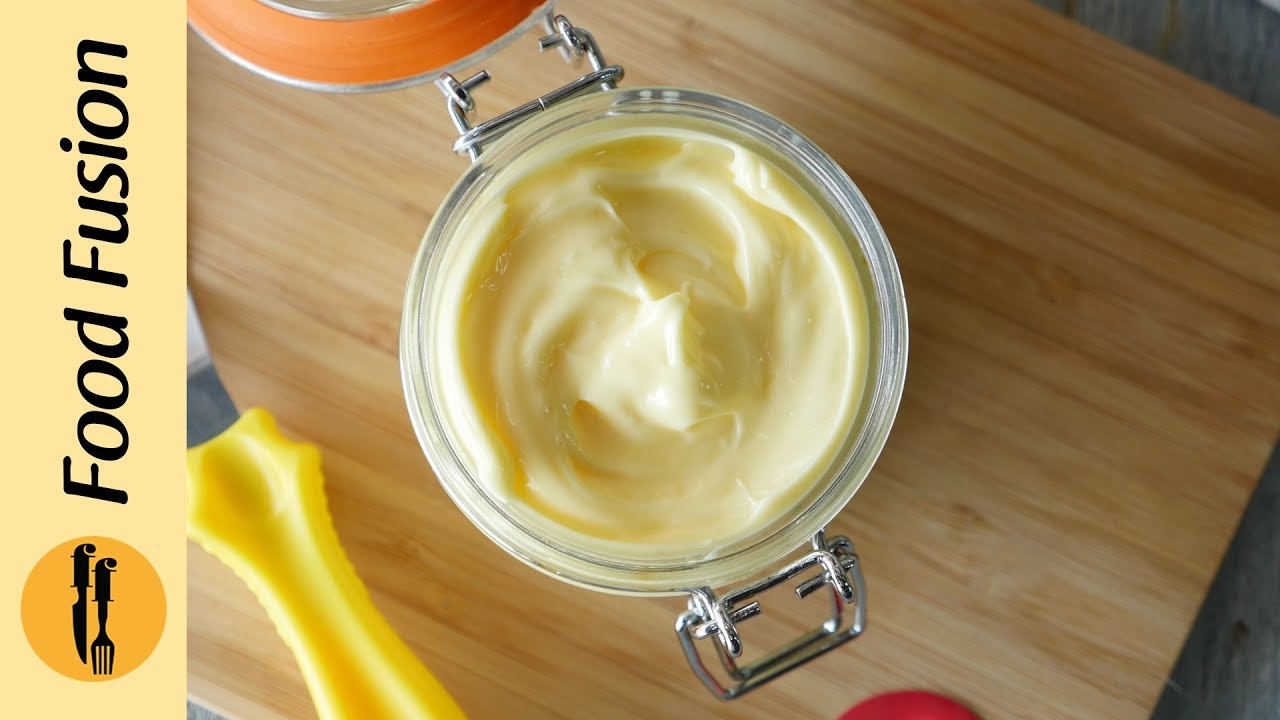 Homemade Mayonnaise with pasteurized eggs Recipe By Food Fusion
