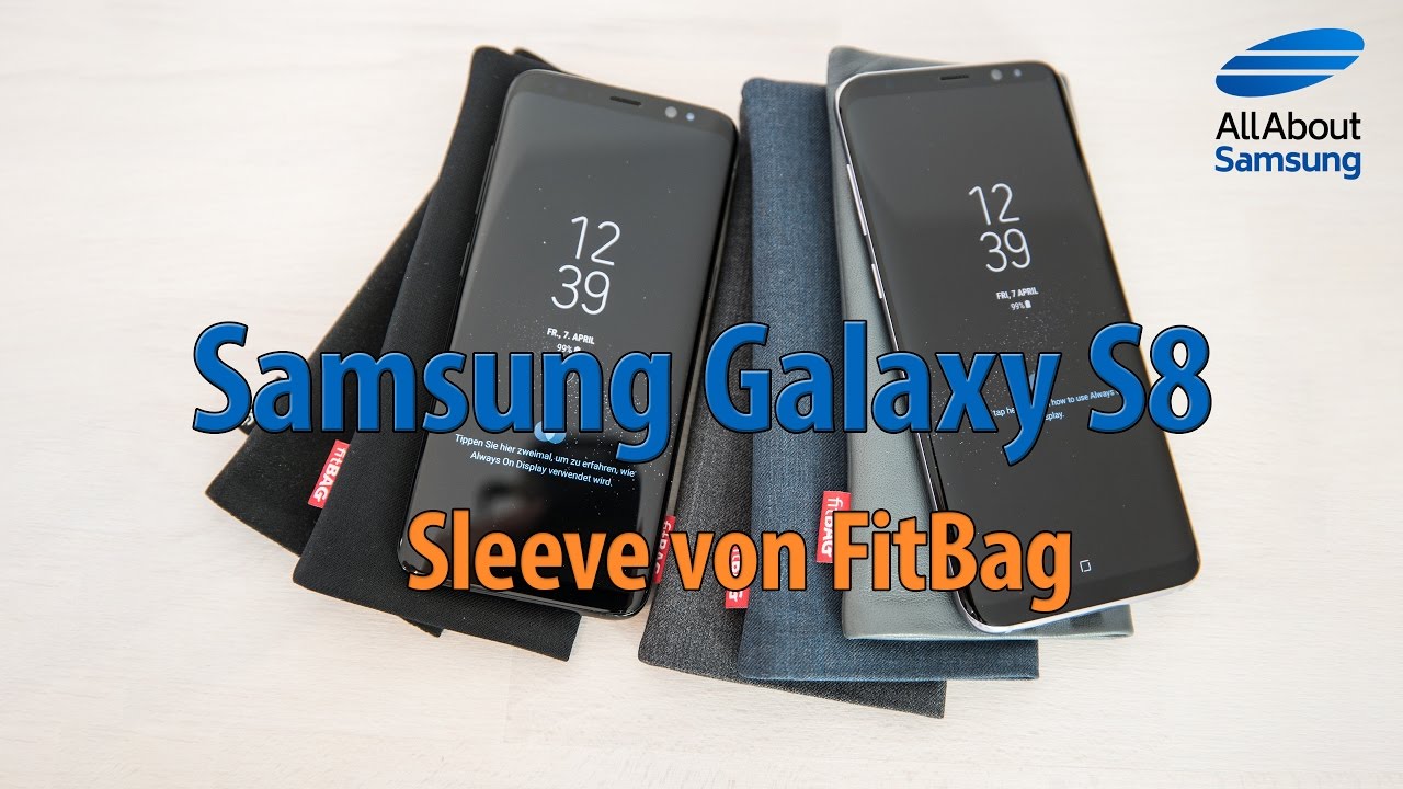 Samsung Galaxy S8 Sleeve Tasche von FitBag