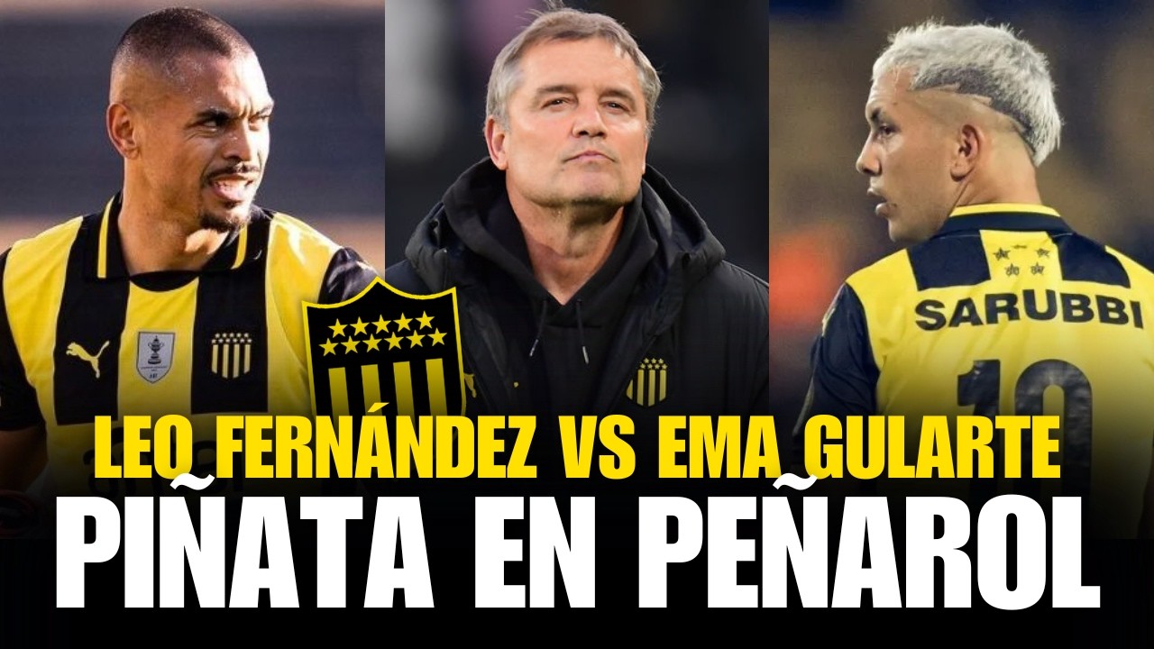 Leo Fernández vs Gularte ¿Y el que graba (Aguirre) por qué no hace nada? | Piñata en Peñarol