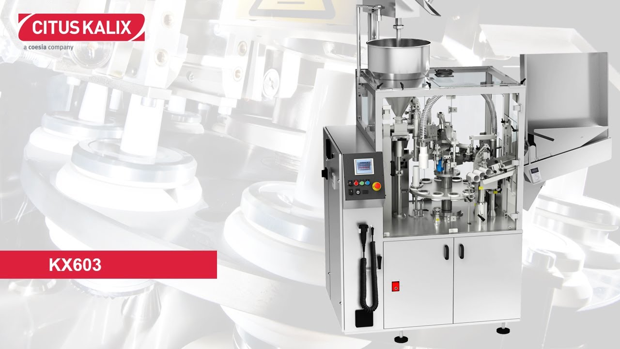 KX603 - FILLING MACHINE UP TO 60 TUBES PER MINUTES