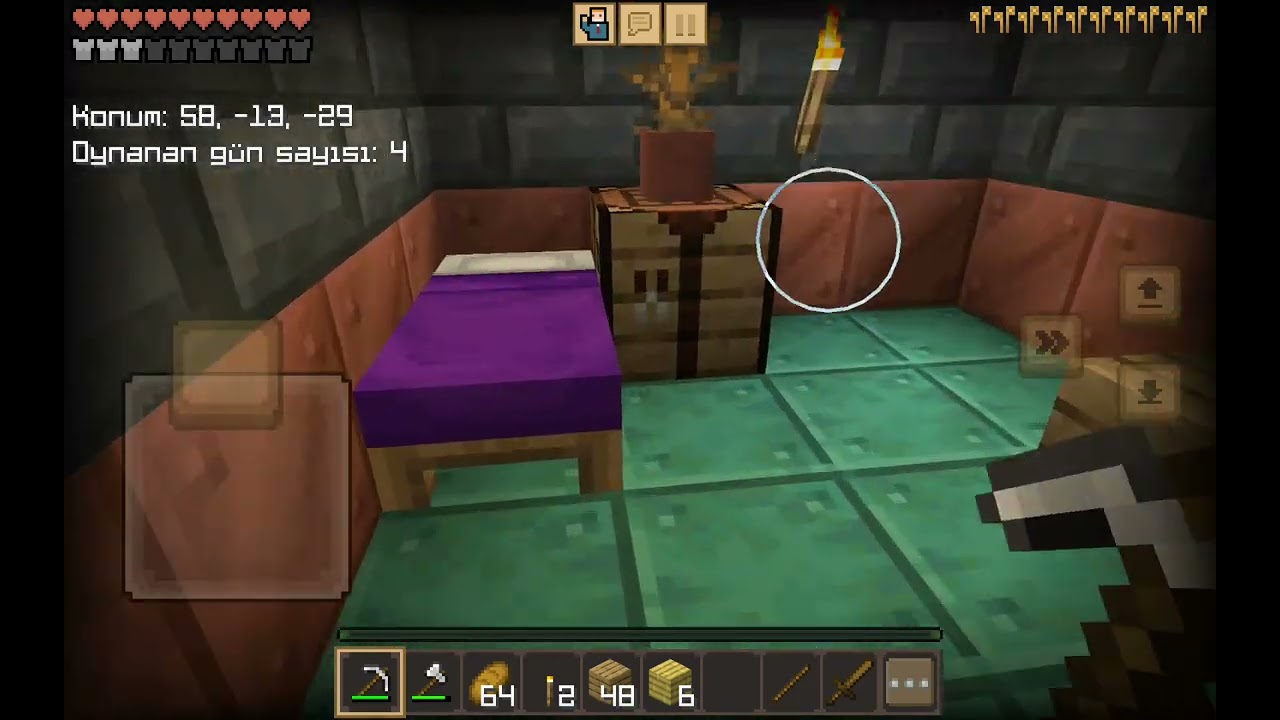 Crafting  oynuyoruz 😱😱Part 1 