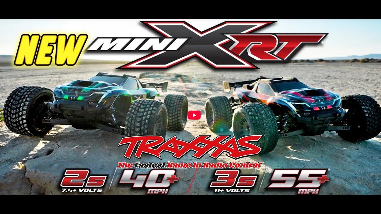 NEW TRAXXAS : Le MINI XRT 😮💪 3S -  85 km/h