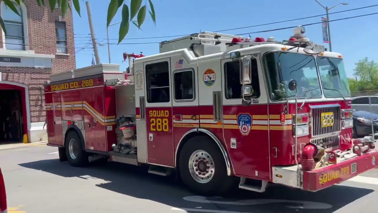 Compilation of FDNY Squad 288 From 2024