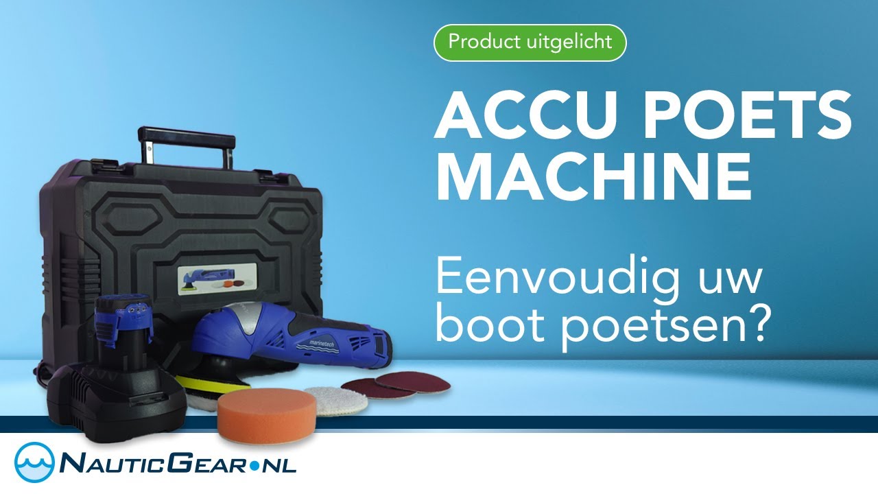 Boot poetsen? Eenvoudige klus met deze betaalbare Poetsmachine!