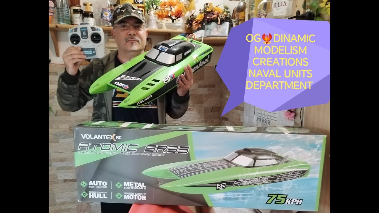 Volantex SR 85 rc catamarano comprato usato... e fulminato! Venduto come ricambio.