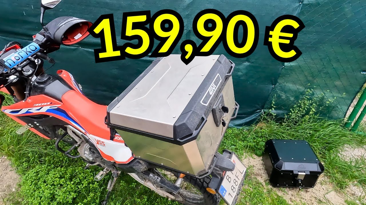 Najlacnejší hliníkový kufor GIVI? GIVI Alpine vs GIVI Trekker Alaska