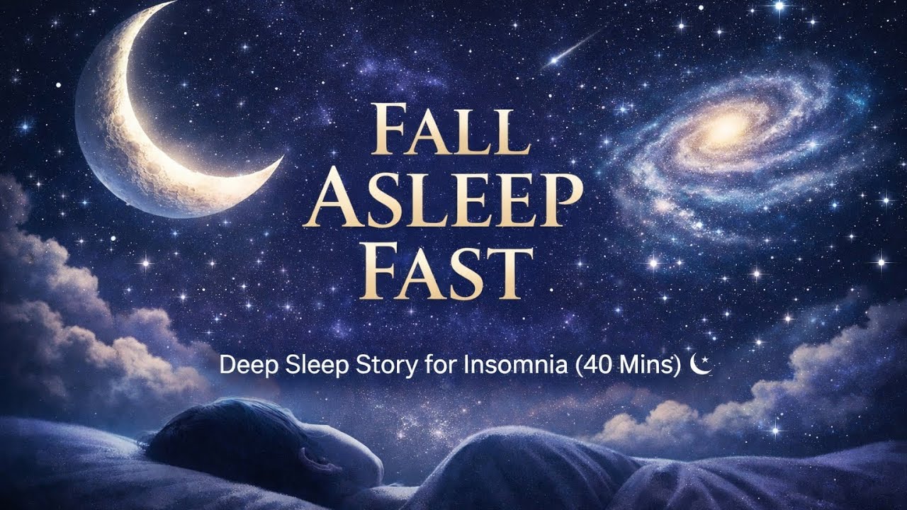 Fall Asleep Fast in Space 🌙 | Deep Sleep Story for Insomnia