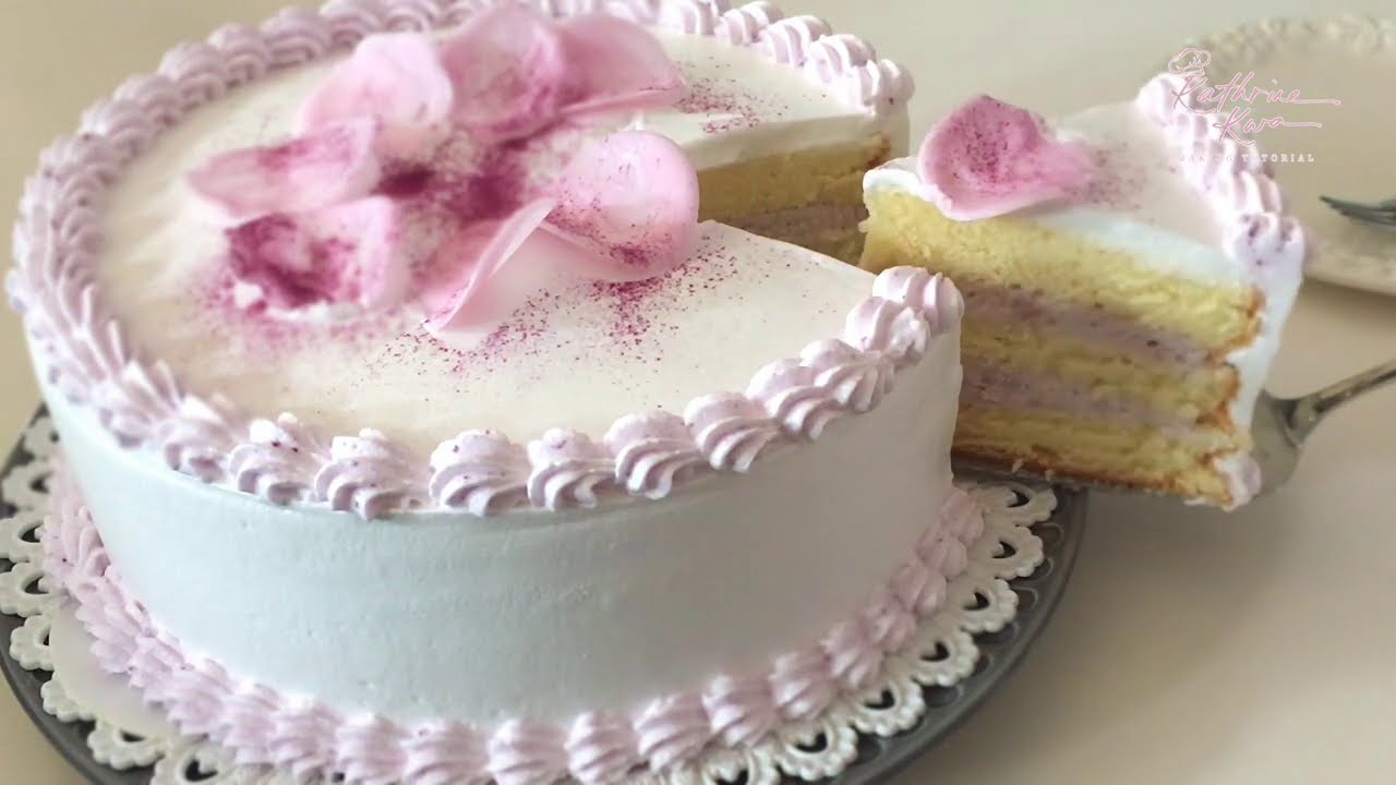 Taro Cake 芋泥奶油蛋糕