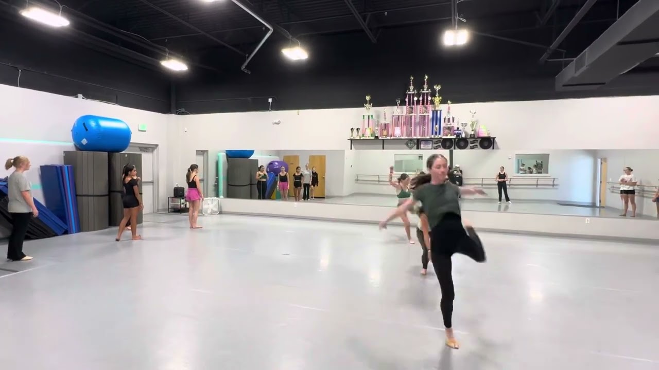 Company ages 12+ across the floor 3