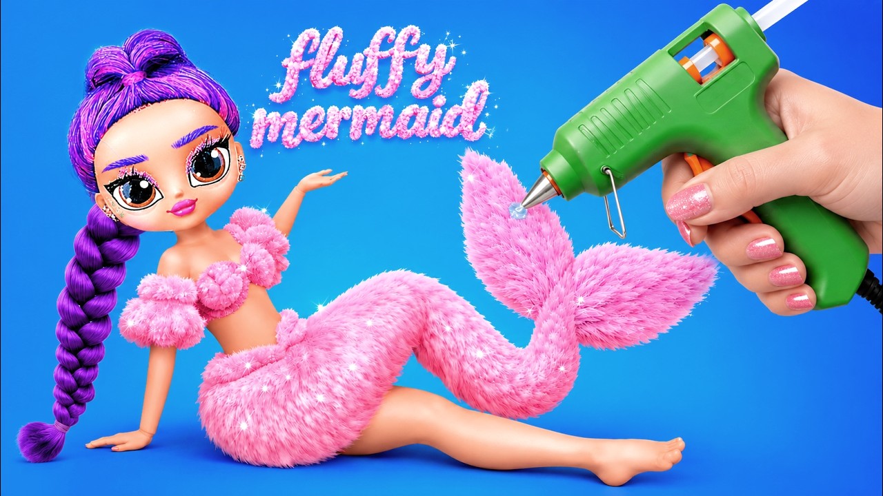 8 Mermaid DIYs in K-Pop Demon Hunters Airplane Style!