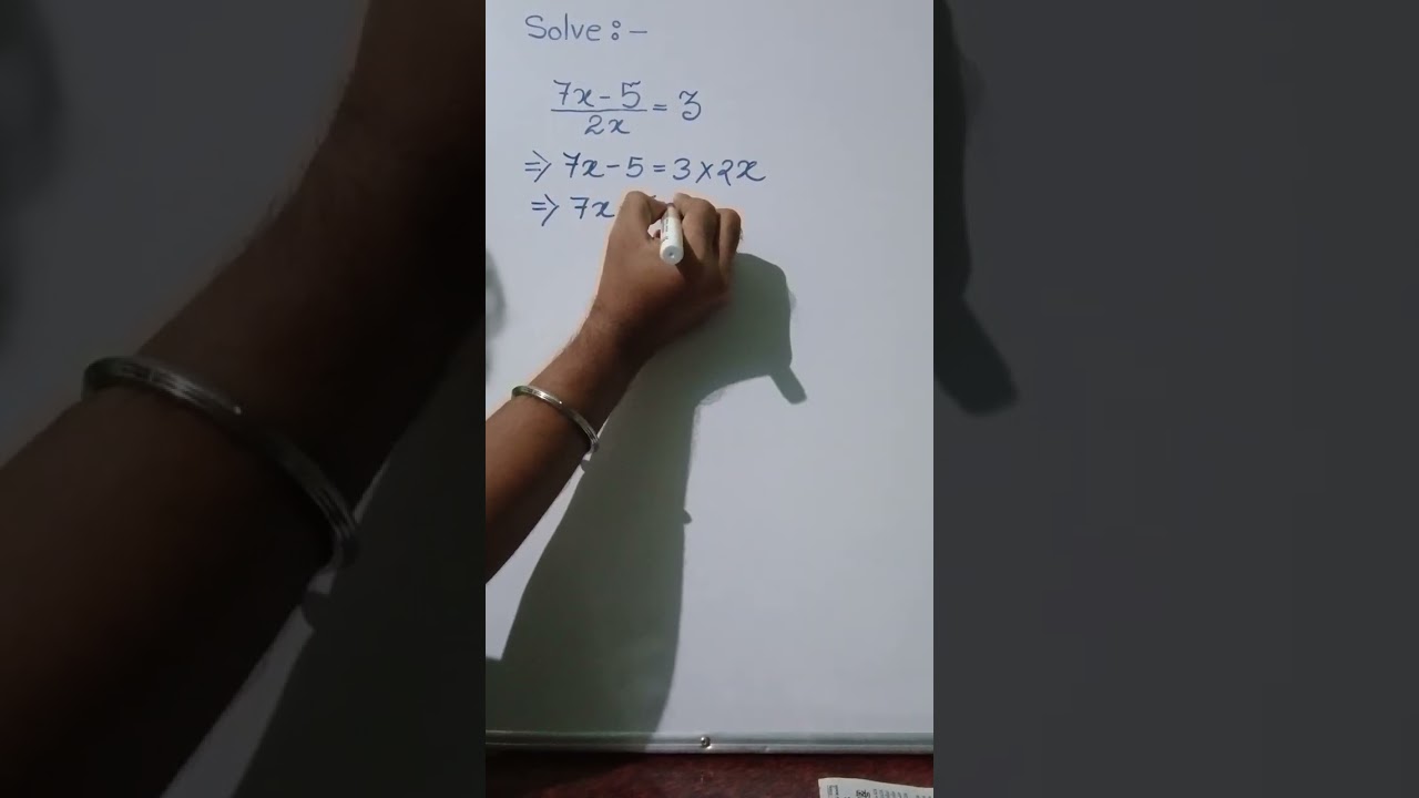 Solving an algebraic expression@Themath-icsofficial