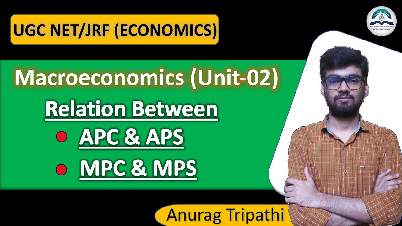 Relation Between | APC & APS | MPC & MPS | By Anurag Tripathi UGC NET/JRF/SET