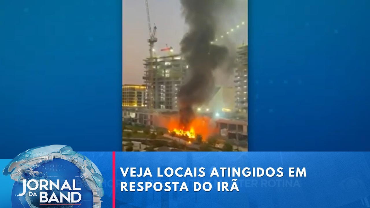 Veja os locais atingidos pela resposta do Irã no Oriente Médio | Jornal da Band