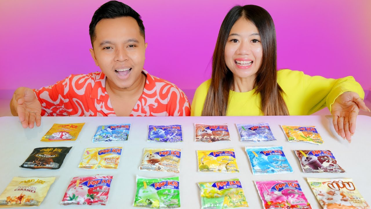BERESKPERIMENT CAMPUR SEMUA RASA POP ICE!! RASANYA KOK GINI!!