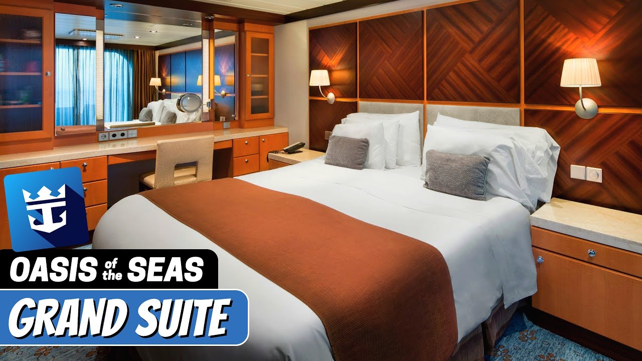 Oasis of the Seas | 1BR Grand Suite Tour & Review 4K | Royal Caribbean Cruise
