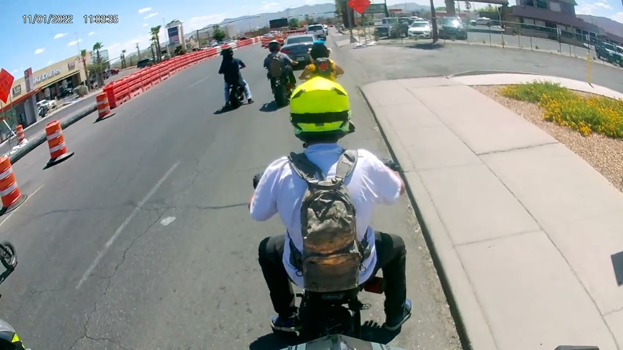 Mini bike ride out ( hawk 250 ) EPT 915