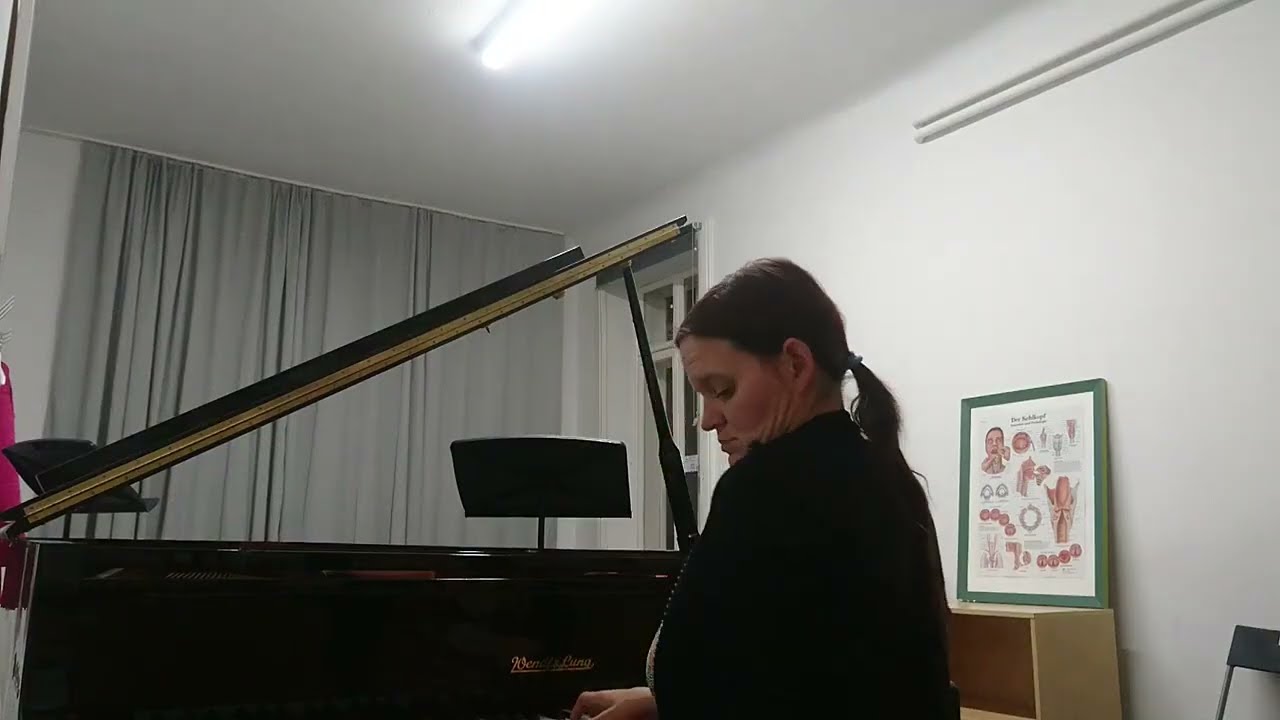 Hatte noch Lust zum Klavier spielen auf einen Flügel 😍