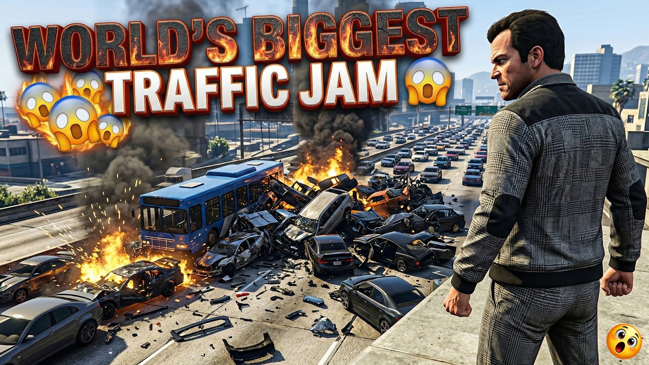 No Way to Go | Massive Traffic Jam | 😮😯