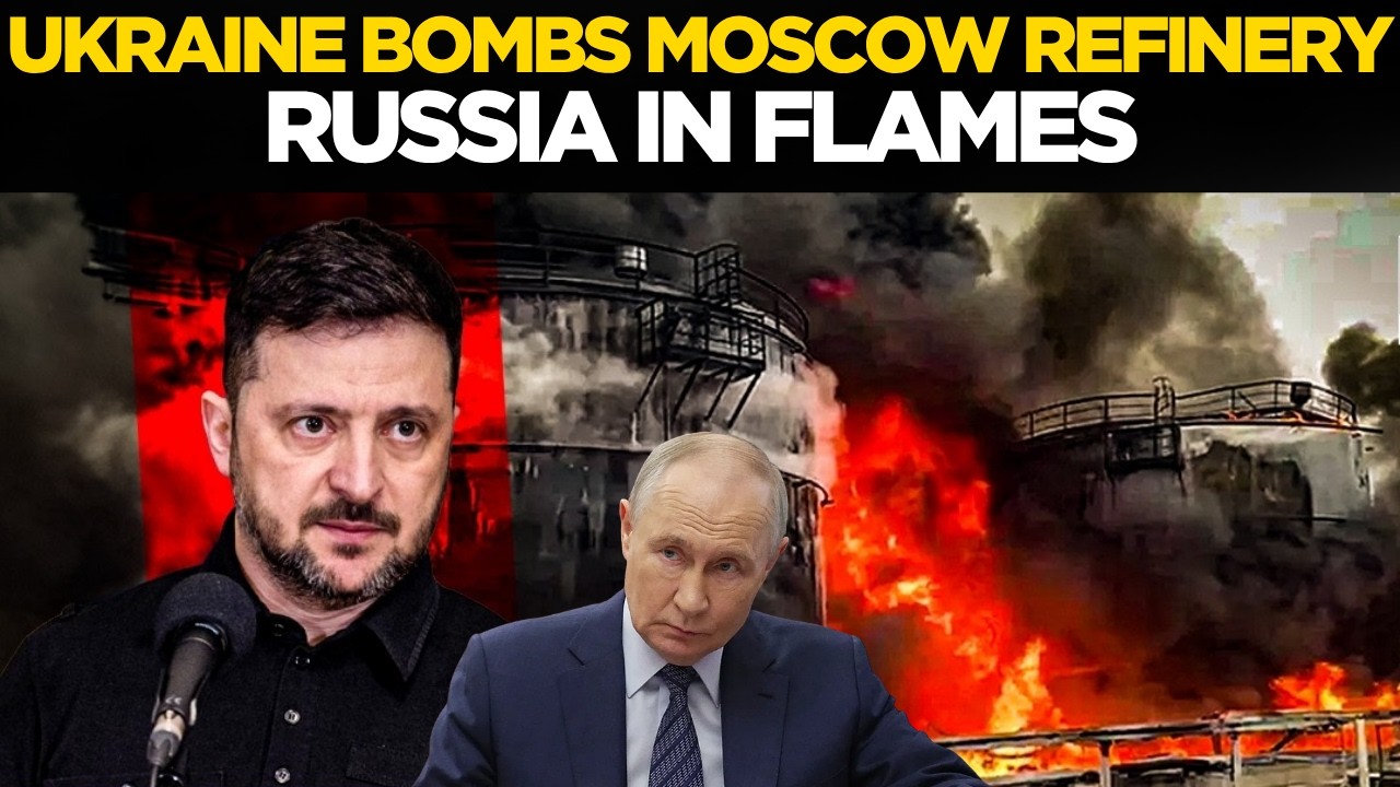 Russia LIVE | Moscow Buildings, Refineries Burn as Ukraine Launches Largest Drone Attack in 2 Years