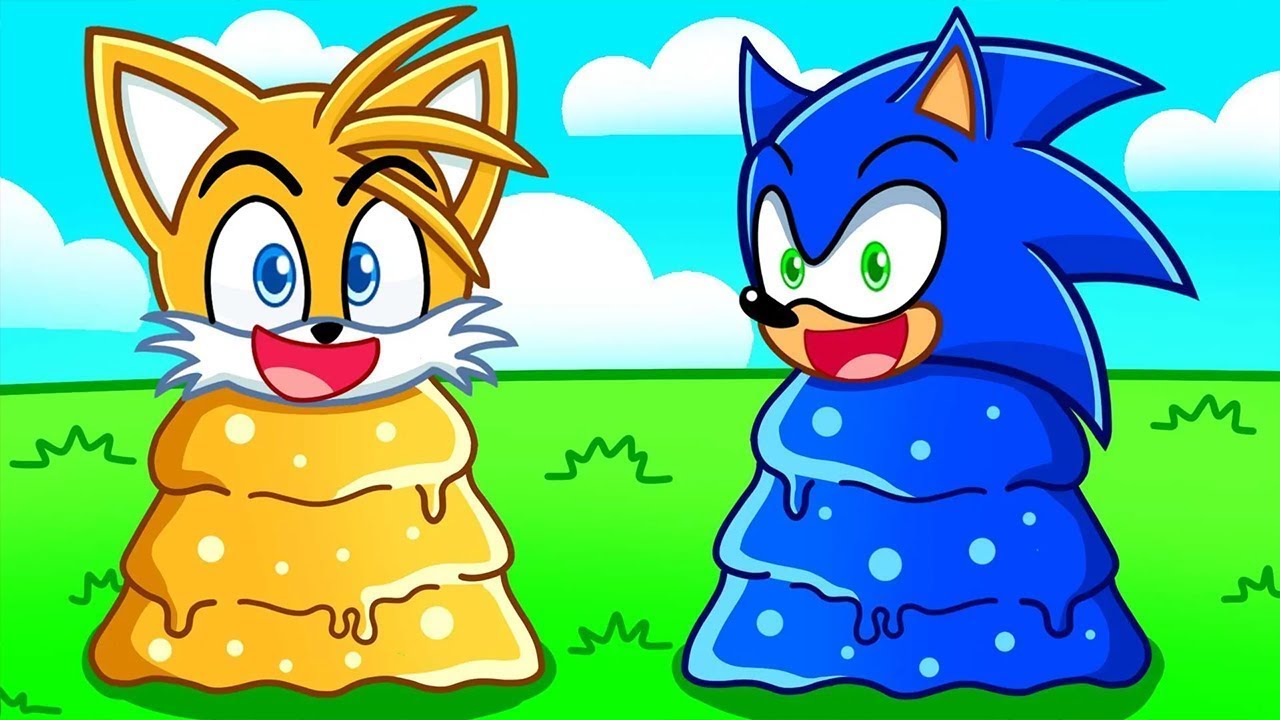 SONIC et TAILS se Transforme en SLIME sur Roblox !