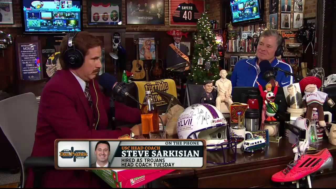 Steve Sarkisian on the Dan Patrick Show 12/5/13