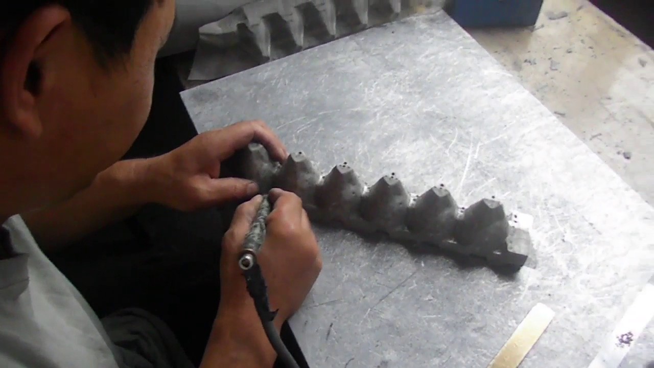 Change the mould mesh