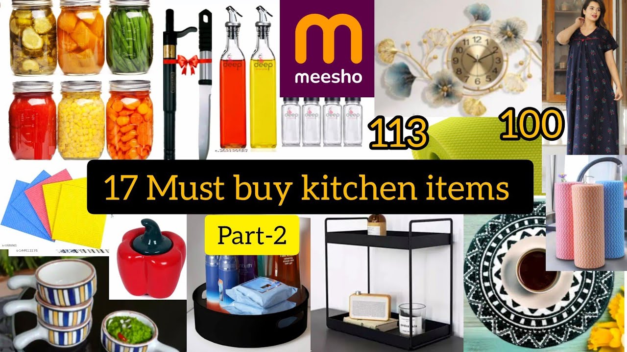 Meesho kitchen haul|*17 Amazing items |Random finds |Meesho kitchen Products |Meesho unboxing