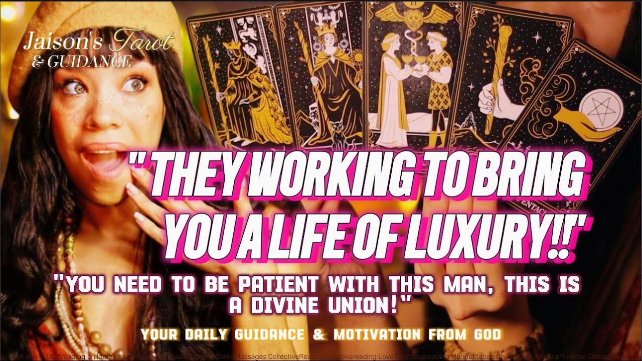 THEY WORKING TO BRING YOU A LIFE OF LUXURY!! YOU NEED TO BE PATIENT WITH THIS MAN!!